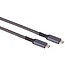 USB-C Kabel | USB 3.1 10 Gbps | PD 100W | 4K 60Hz | Nylon | 2 Meter