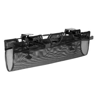 My Wall My Wall Schreibtisch Kabeltas mit Klemmbefestigung | 61 x 16 cm | Schwarz