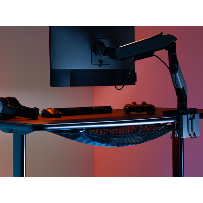 My Wall Schreibtisch-Kabeltas mit Schraubbefestigung | 69 cm | Schwarz