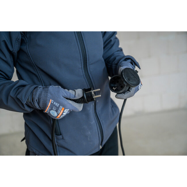 Brennenstuhl Baustellen-Verlängerungskabel | IP44 | 3x2,5mm² | Schwarz | 10m