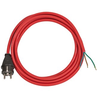 Brennenstuhl Brennenstuhl CEE 7/7 Stromkabel 3x1,5mm² offen IP44 rot 3m