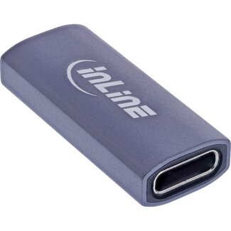 InLine InLine USB-C Kupplung (Buchse-Buchse) | USB4 40 Gbps | PD 240W | 8K 60Hz | Aluminium