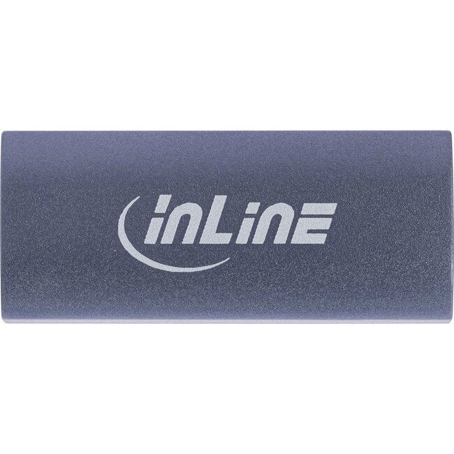 InLine USB-C Kupplung (Buchse-Buchse) | USB4 40 Gbps | PD 240W | 8K 60Hz | Aluminium