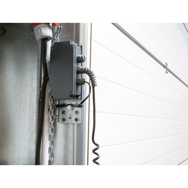 Kabelverschraubung mit Zugentlastung | 90° Winkel | PG7 | 3-6,5 mm | IP68 | Grau | 1 Stück