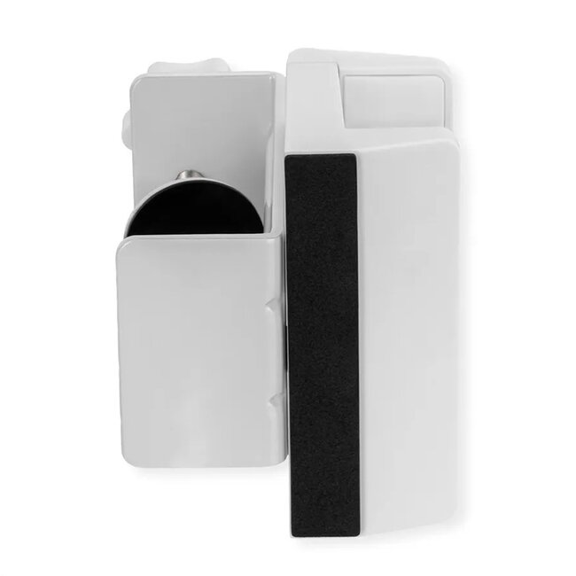 Value Steckdosenleiste Tischbefestigung | Schraubklemme | Tischbeindicke bis 90mm | Weiß