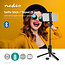 Nedis Bluetooth Selfie-Stick & Mini-Stativ für Smartphones | max. 48 cm