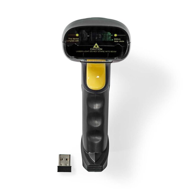 Nedis Barcode-Scanner | Laser | Kabellos | 1D | USB 2.0