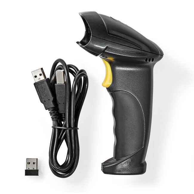 Nedis Barcode-Scanner | Laser | Kabellos | 1D | USB 2.0
