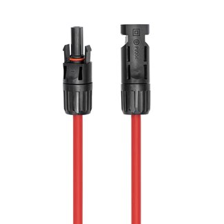 MaxTrack Solar-PV-Kabel | 6mm² | IP67 | Rot | 3 Meter