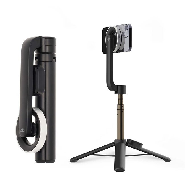 Nedis Bluetooth Selfie-Stick & Mini-Stativ für Smartphones | MagSafe | max. 61 cm