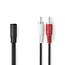 Nedis Adapterkabel Tulpe (m) auf 3,5mm Klinke (w) | CCS | 0,20 m