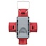 Brennenstuhl Starkstromverteiler | 1x CEE 5-pol (m) - 3x CEE 5-pol (w) | 400V/16A | IP44