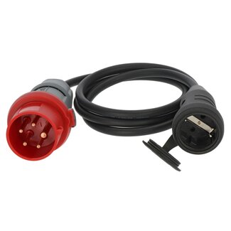 Brennenstuhl Brennenstuhl Starkstromadapter | CEE-Stecker 400V/16A - CEE 7/3 | 3x1,5mm² | IP44 | 1,5 m