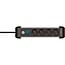 Brennenstuhl Premium-Alu-Line Steckdosenleiste | 4 Steckplätze | 1,8 m