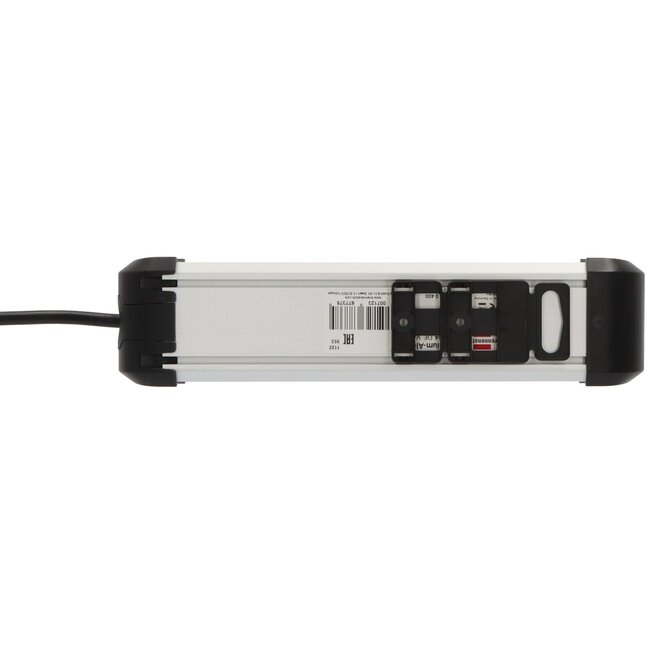 Brennenstuhl Premium-Alu-Line Steckdosenleiste | 4 Steckplätze | 1,8 m