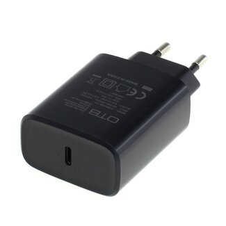 OTB OTB USB-Ladegerät | USB-C PD | 20W | Schwarz