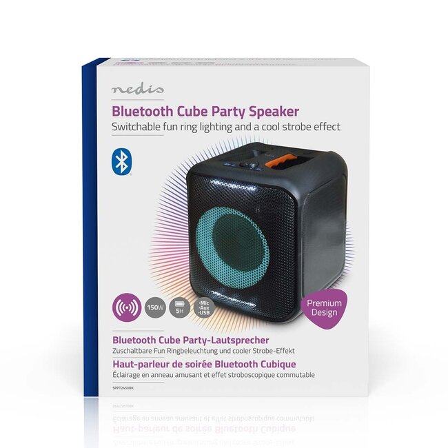 Nedis Bluetooth Party-Lautsprecher | 150W