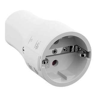 Bachmann Bachmann CEE 7/3 Schutzkontaktstecker | gerade | robust | weiß