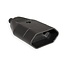Bachmann CEE 7/16 (V) ungeerd Stromstecker | Schwarz