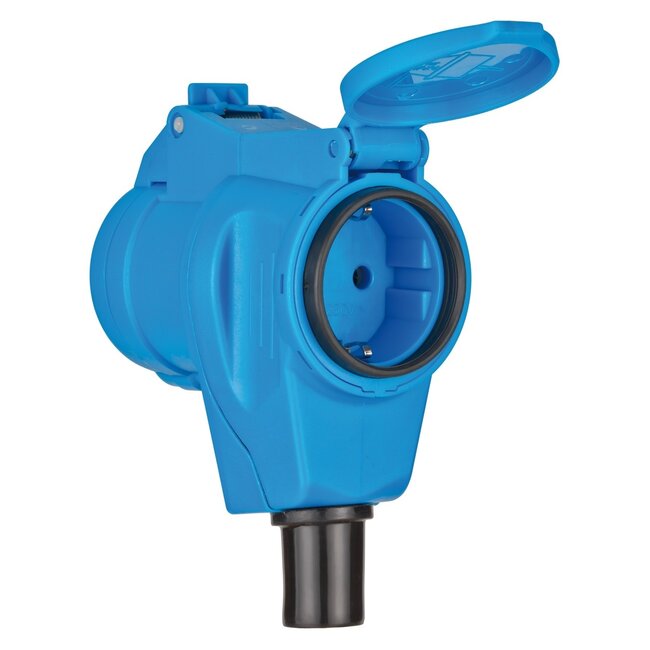 Brennenstuhl CEE 3-poliger Stecker 230V/16A mit CEE 7/3 Dose IP44