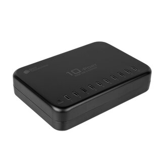 Good Connections Good Connections USB-Ladegerät | 10x USB-C PD | 200W | Schwarz