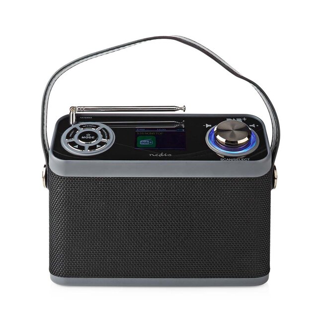 Nedis DAB+/FM Tischradio mit Bluetooth | 24W
