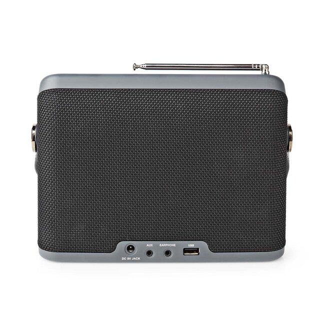 Nedis DAB+/FM Tischradio mit Bluetooth | 24W