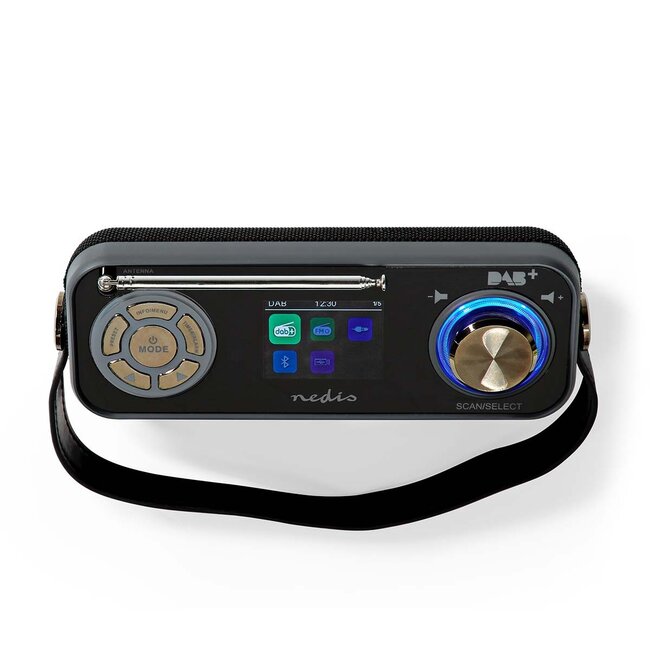Nedis DAB+/FM Tischradio mit Bluetooth | 24W