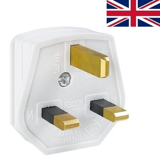 Bachmann Bachmann BS 1363 geerd Steckdose UK Typ G Weiß