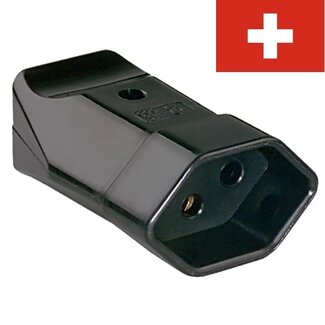 Bachmann Bachmann SN 441011 geerd Steckdose Typ 13 (SEV 1011) Schweiz | Typ J | schwarz