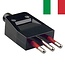 Bachmann CEI 23-16/VII geerd Steckdose | Italien | Typ L | Schwarz