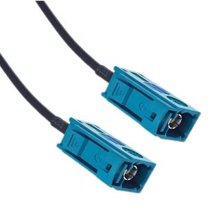 Universal Fakra Z (v) Antennenkabel | RG174 | 50 Ohm | 0,50 m