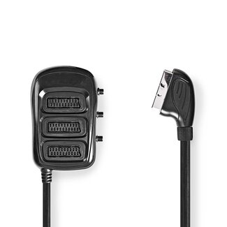 Nedis Nedis SCART Umschaltbox | 3 Eingänge | 0,50 m