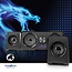 Nedis Gaming 2.2 PC-Lautsprecher Set mit LED | 3,5mm | 33W
