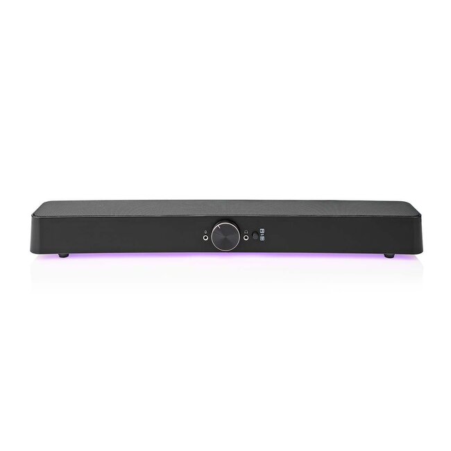 Nedis Gaming Soundbar mit LED | 3,5mm/Bluetooth | 30W
