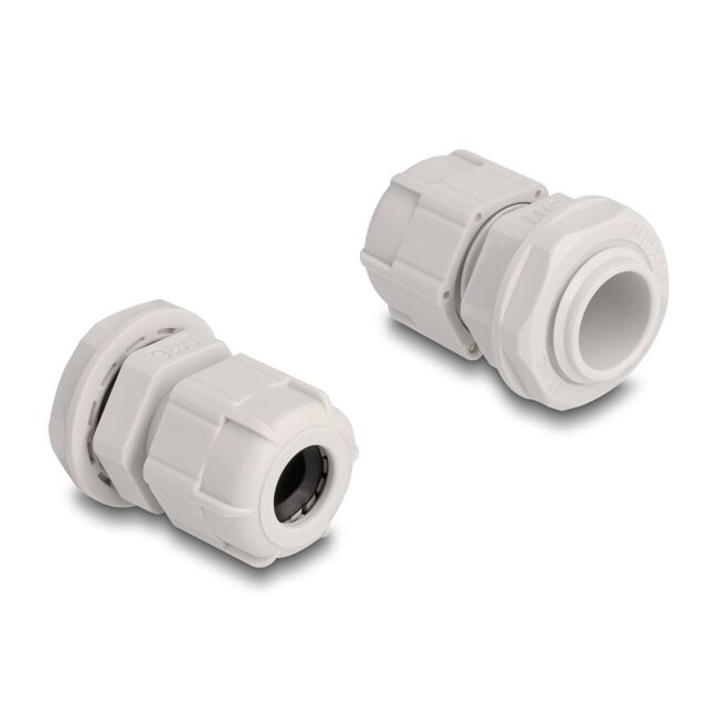 Kabelverschraubung M16 5-10 mm IP68 Grau 10 Stück
