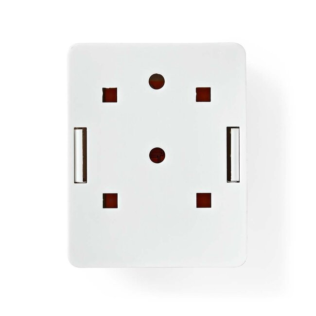 Nedis Netzwerk-Verbindungsdose | CAT6 | UTP | 1x RJ45 | Weiß