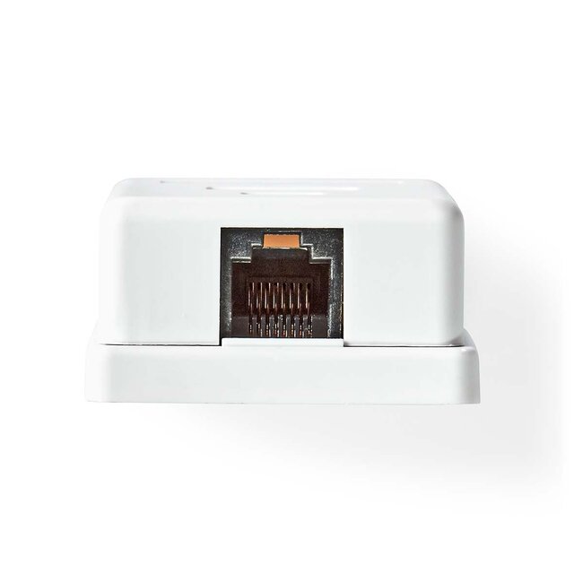 Nedis Netzwerk-Verbindungsdose | CAT6 | UTP | 1x RJ45 | Weiß