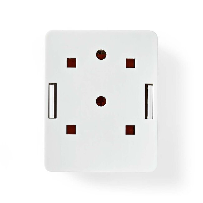 Nedis Netzwerk-Ausgangsdose | CAT6 | STP | 1x RJ45 | Weiß