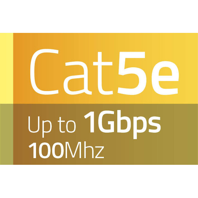 Nedis RJ45 Crimp-Steckverbinder mit Durchsteckmontage | UTP | CAT5e | Massivleiter | 10 Stück