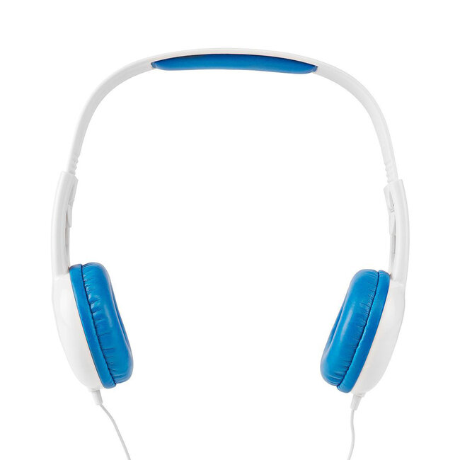Nedis On-Ear Kinderkopfhörer | Blau/Weiß | 1,2 m