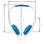 Nedis On-Ear Kinderkopfhörer | Blau/Weiß | 1,2 m