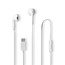 Nedis Stereo In-Ear Kopfhörer mit Mikrofon | USB-C | Weiß | 1,2 m