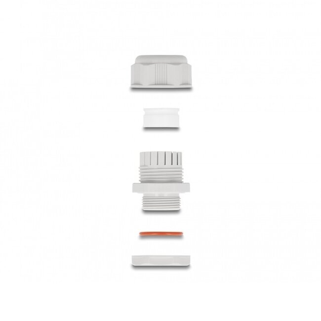 Kabelverschraubung M32 18-25 mm EX IP68 Grau 2 Stück