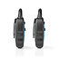 Nedis Walkie Talkie Set | 2 Handgeräte | Bis 3 km Reichweite