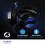 Nedis Gaming Over-Ear PC-Headset | Stereo | LED | 3,5mm Klinke | 2,2 m Kabel