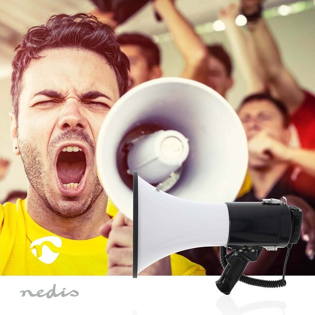 Nedis Bluetooth Megafon | 1500 m Reichweite