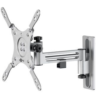 Goobay Goobay Wohnwagen-Wandhalterung für Bildschirme bis 43 Zoll | Full Motion | 2 Drehpunkte