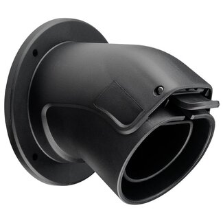 Goobay Goobay Wandhalterung für EV Typ 2 Ladestecker - Winkelmontage