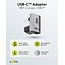 Goobay USB-C Winkeladapter | USB4 40 Gbps | PD 240W | 8K 60Hz | Aluminium